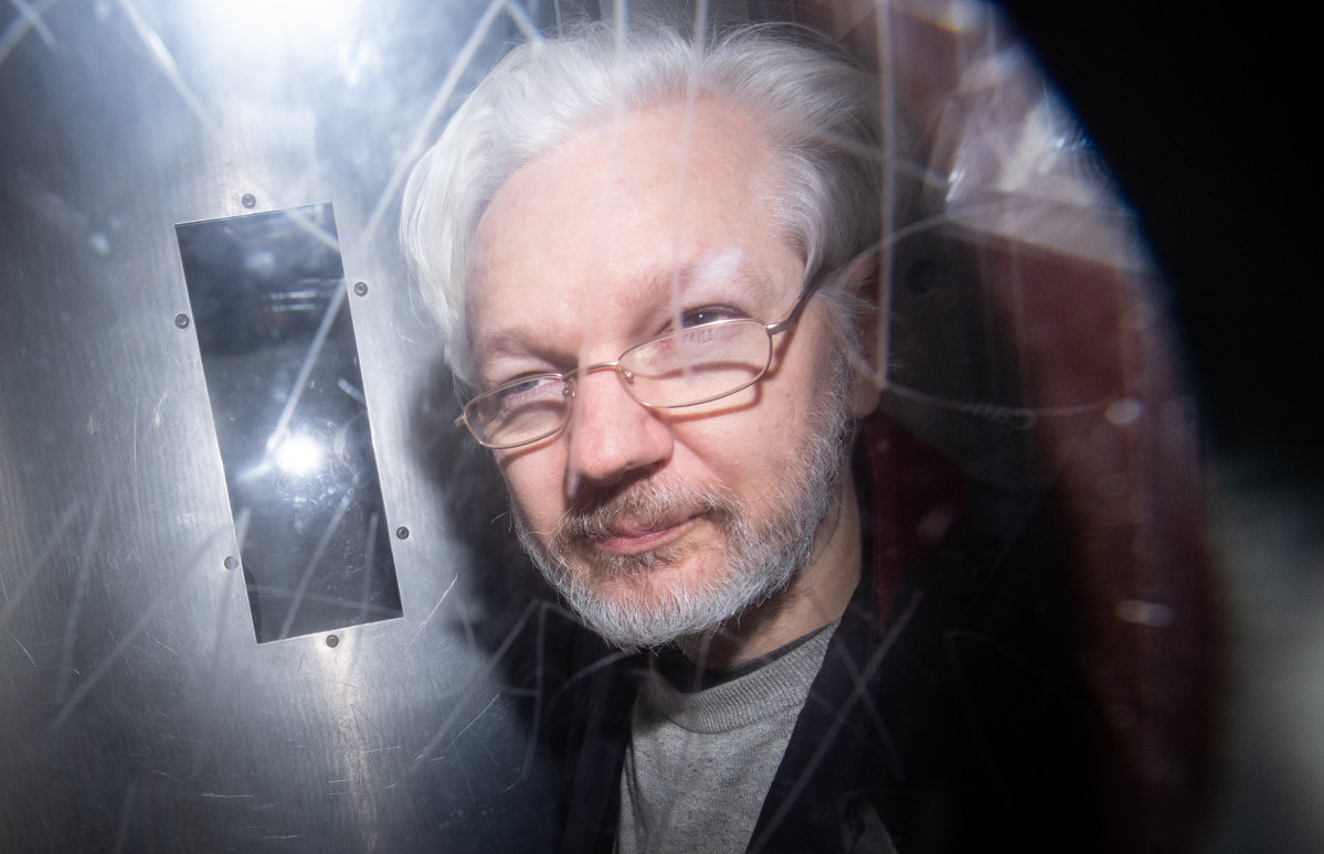 13 January 2020, England, London: Wikileaks founder Julian Assange