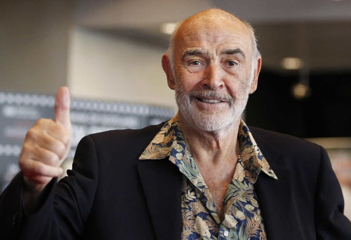 EuropaPress 3405926 filed 20 june 2010 scotland edinburgh scottish actor Sean Connery posis for