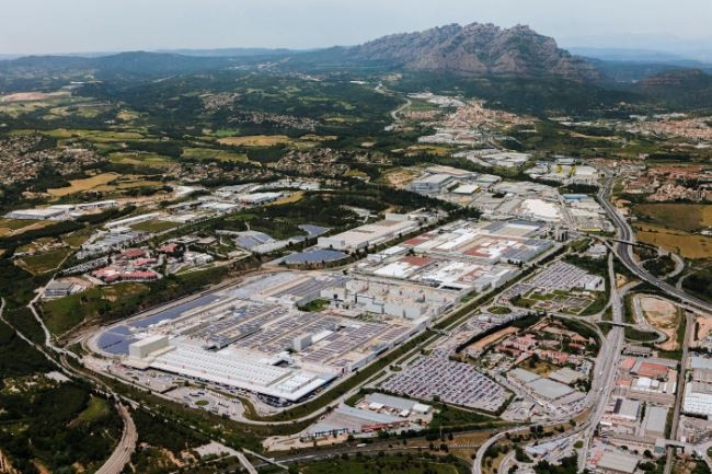 La planta de Seat a Martorell (Barcelona)