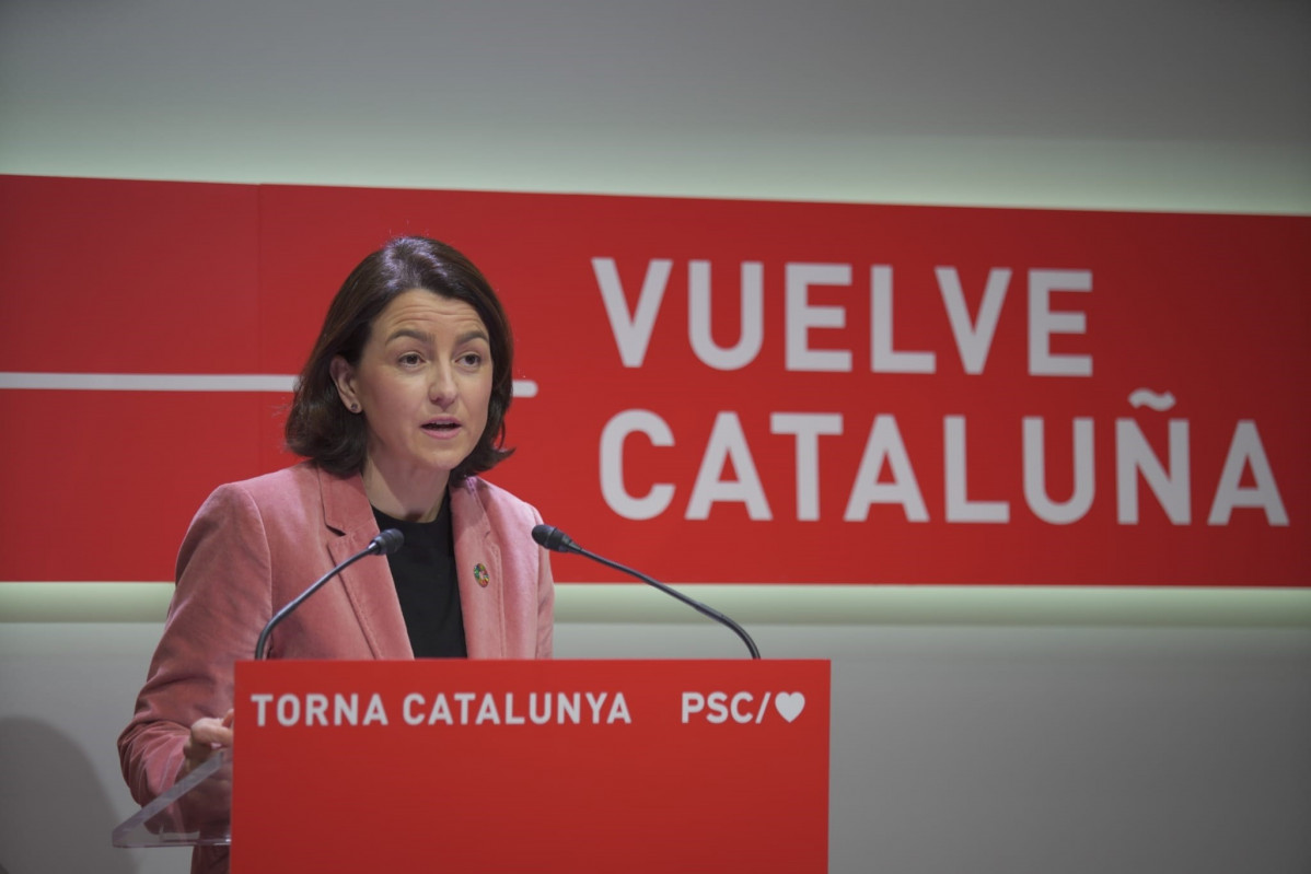La viceprimera secretària de PSC, Eva Granados.