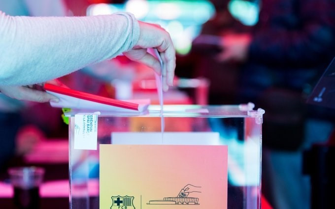 Votació electoral al FC Barcelona