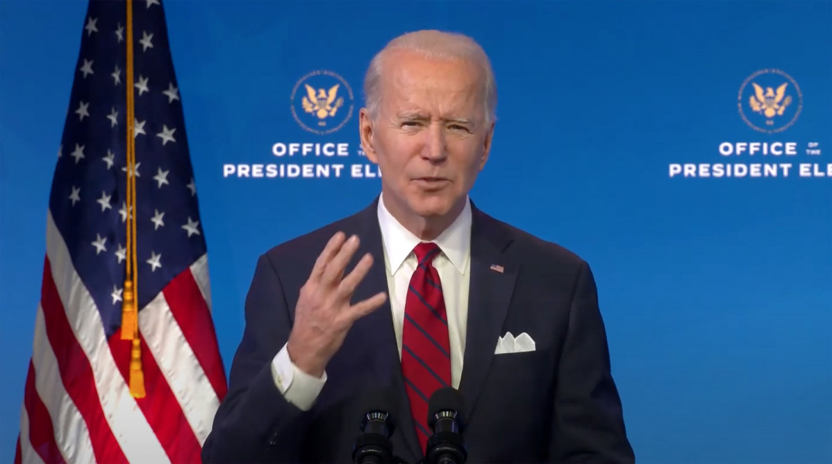 El president electe dels Estats Units, Joe Biden