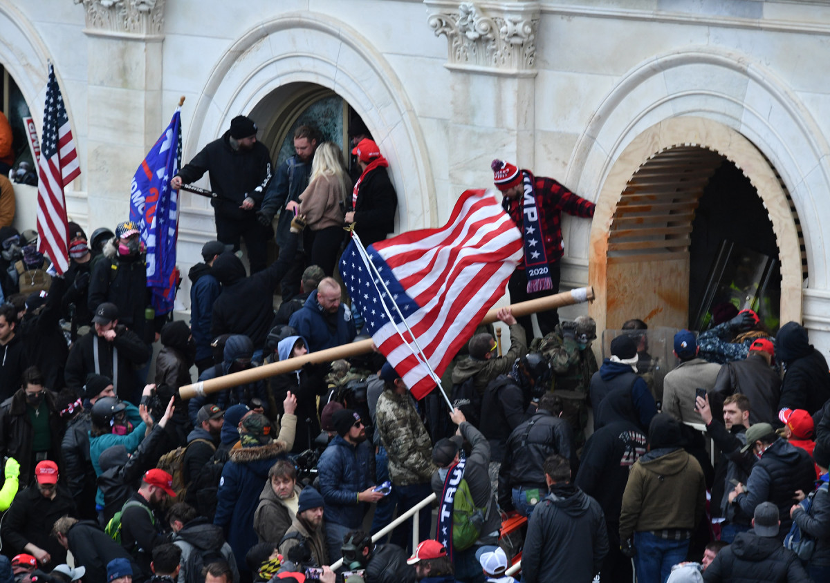 EuropaPress 3506298 06 january 2021 us washington supporters of us president Donald trump storm