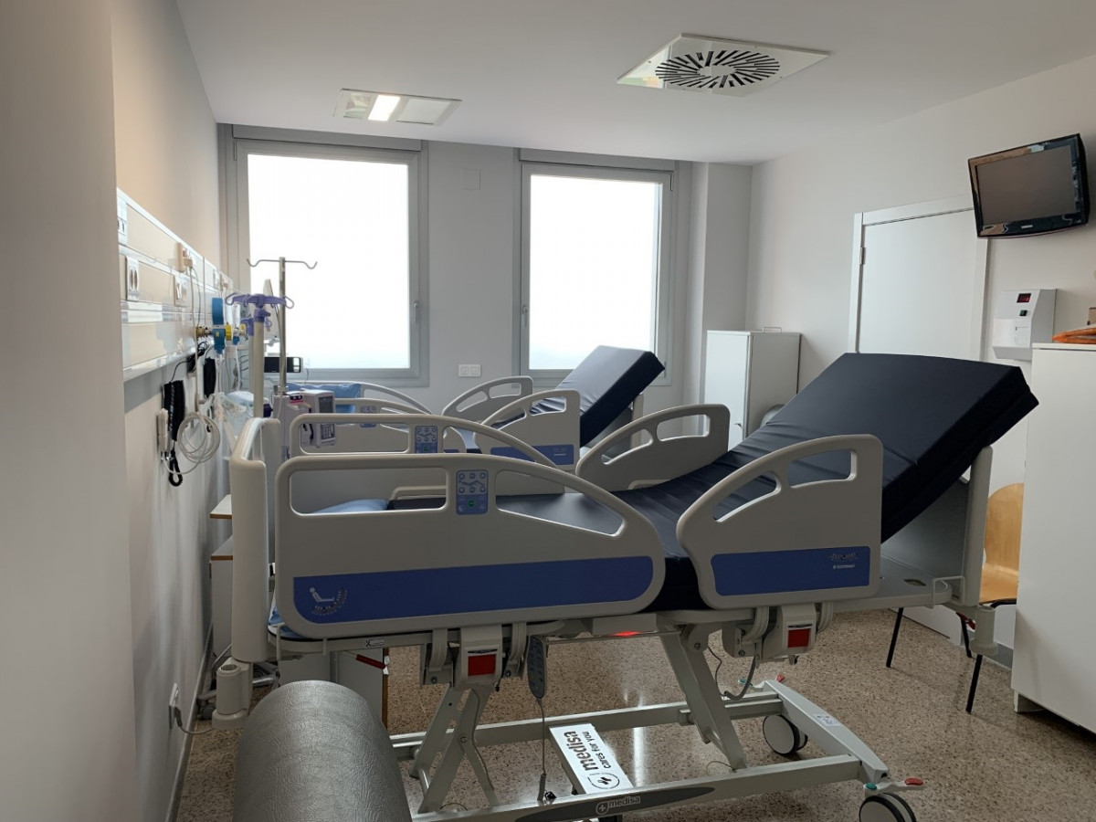 Nou espai d'hospitalització a l'Hospital Universitari Arnau de Vilanova de Lleida.
