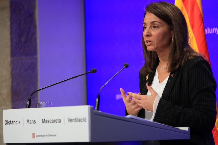 La consellera de Presidència i Portaveu de Govern, Meritxell Budó