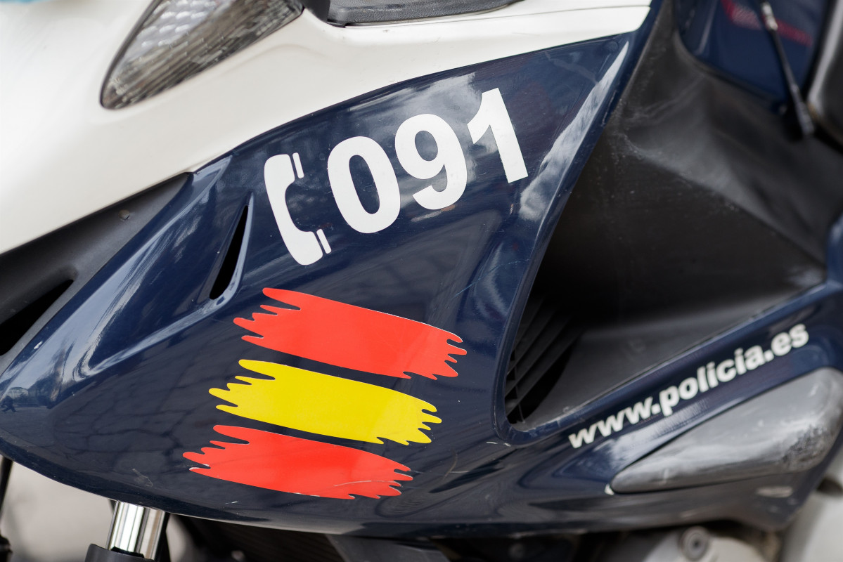 Recursos de Policia Nacional, agent, agents, policia, policies, Unitat de Prevenció i Reacció (UPR), moto, motos, policies amb moto, policies en motos, 091