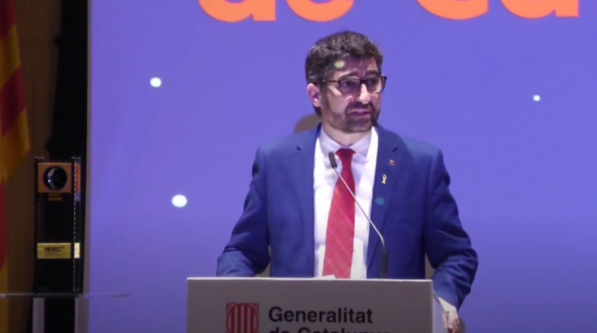 El conseller de Polítiques Digitals i Administració Pública de la Generalitat, Jordi Puigneró, aquest dimecres