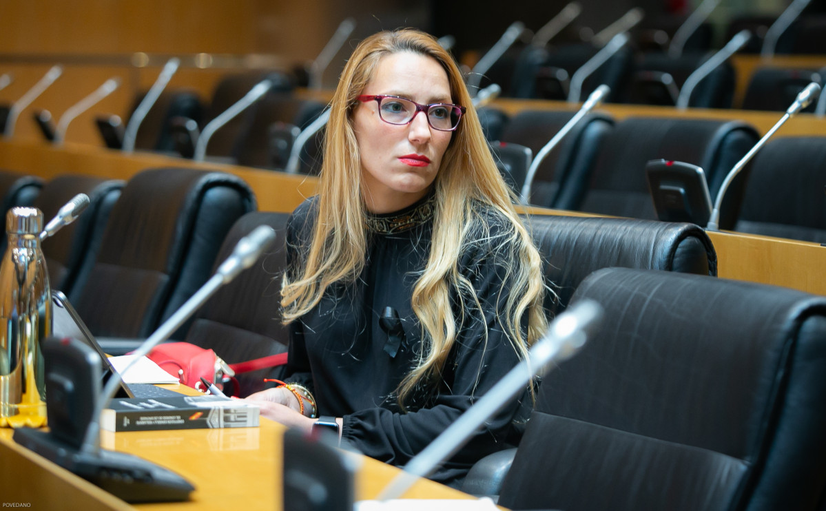 La diputada d'Vox Patricia de les Heras.