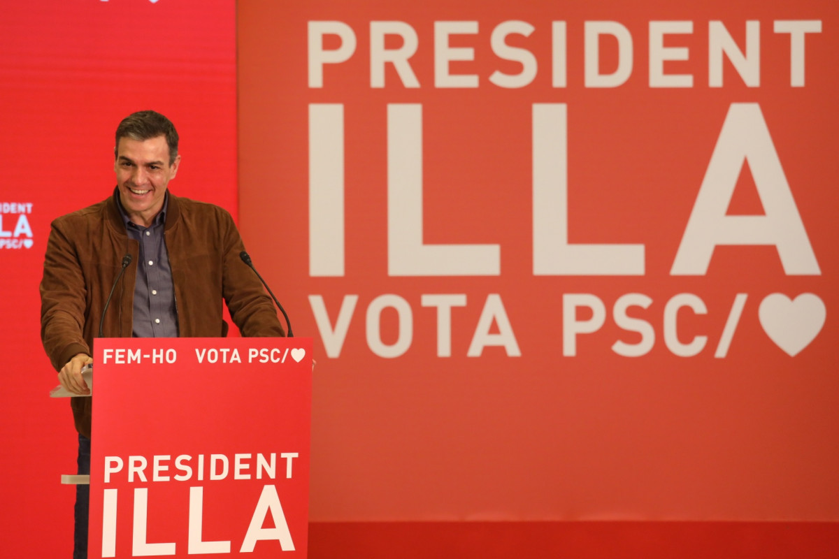 El president de Govern, Pedro Sánchez, a Salou