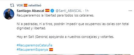Santiago abascal vox