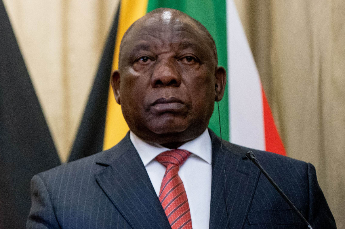 El president de Sud-àfrica, Cyril Ramaphosa