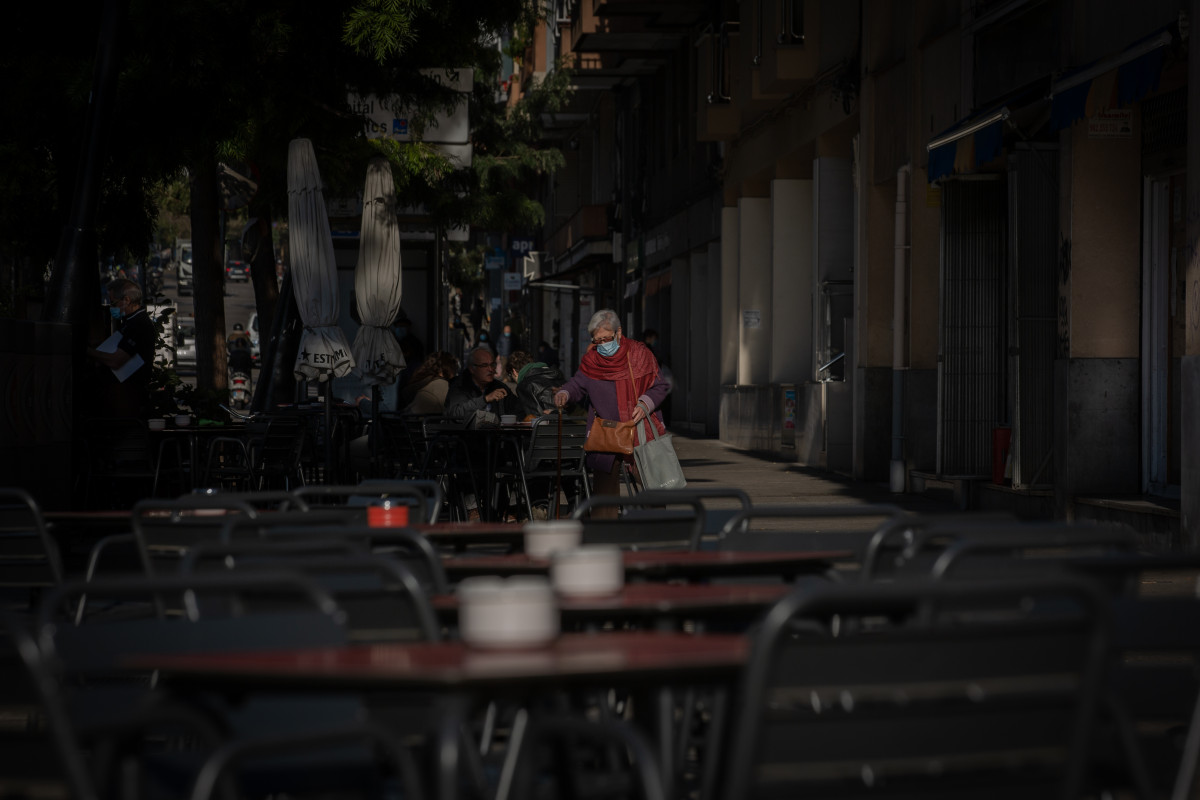 Terrassa d'un bar (Arxiu)