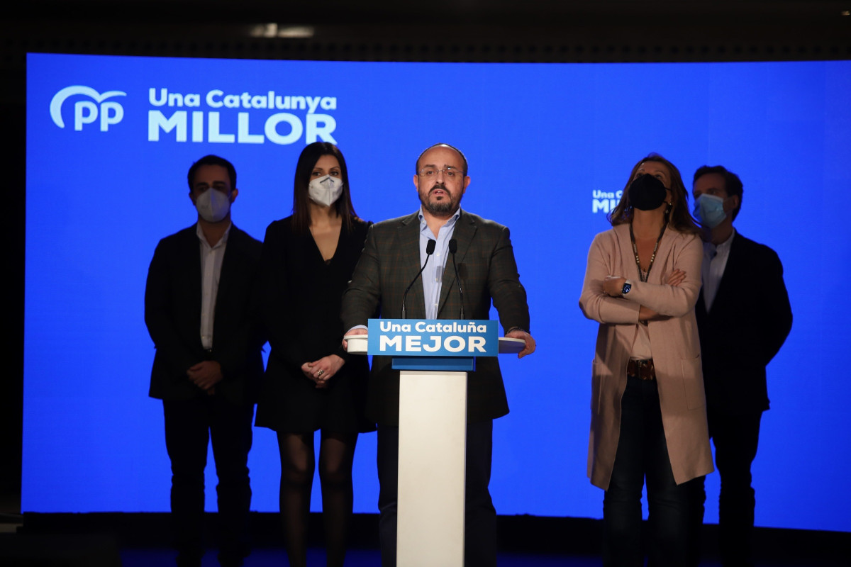 El candidat de PP a les eleccions catalans de l'14-F, Alejandro Fernández