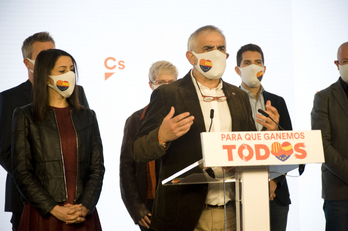 El candidat de Cs a la presidència de la Generalitat, Carles Carrizosa