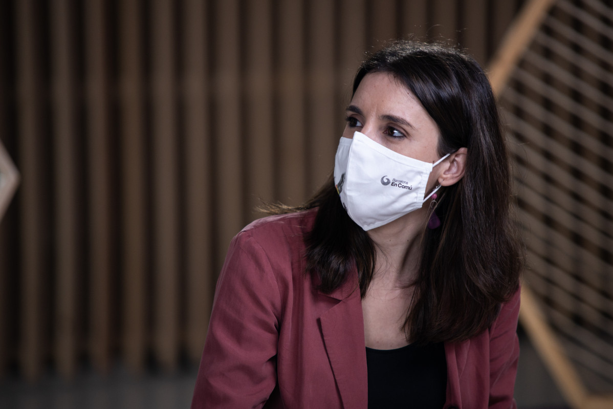 EuropaPress 3550074 ministra igualtat irene montero acte comu Podem titulat canvi feminista