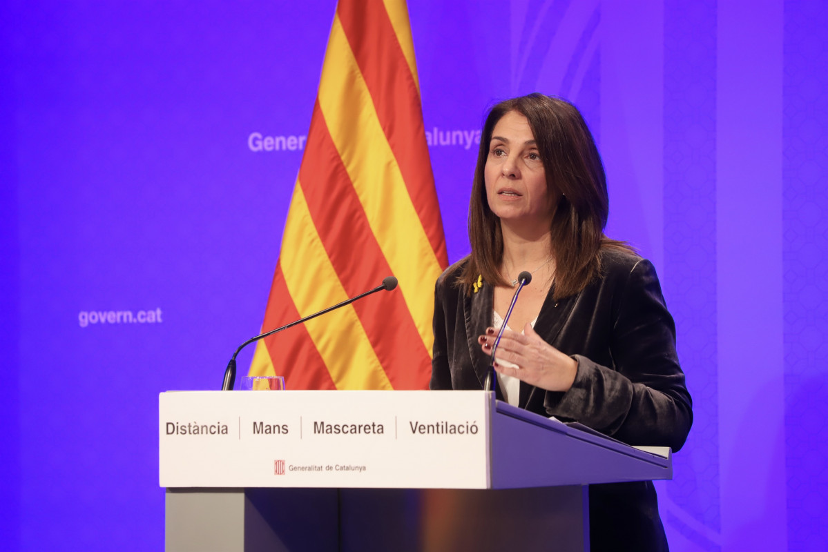 La consellera de Presidència i portaveu de la Generalitat, Meritxell Budó