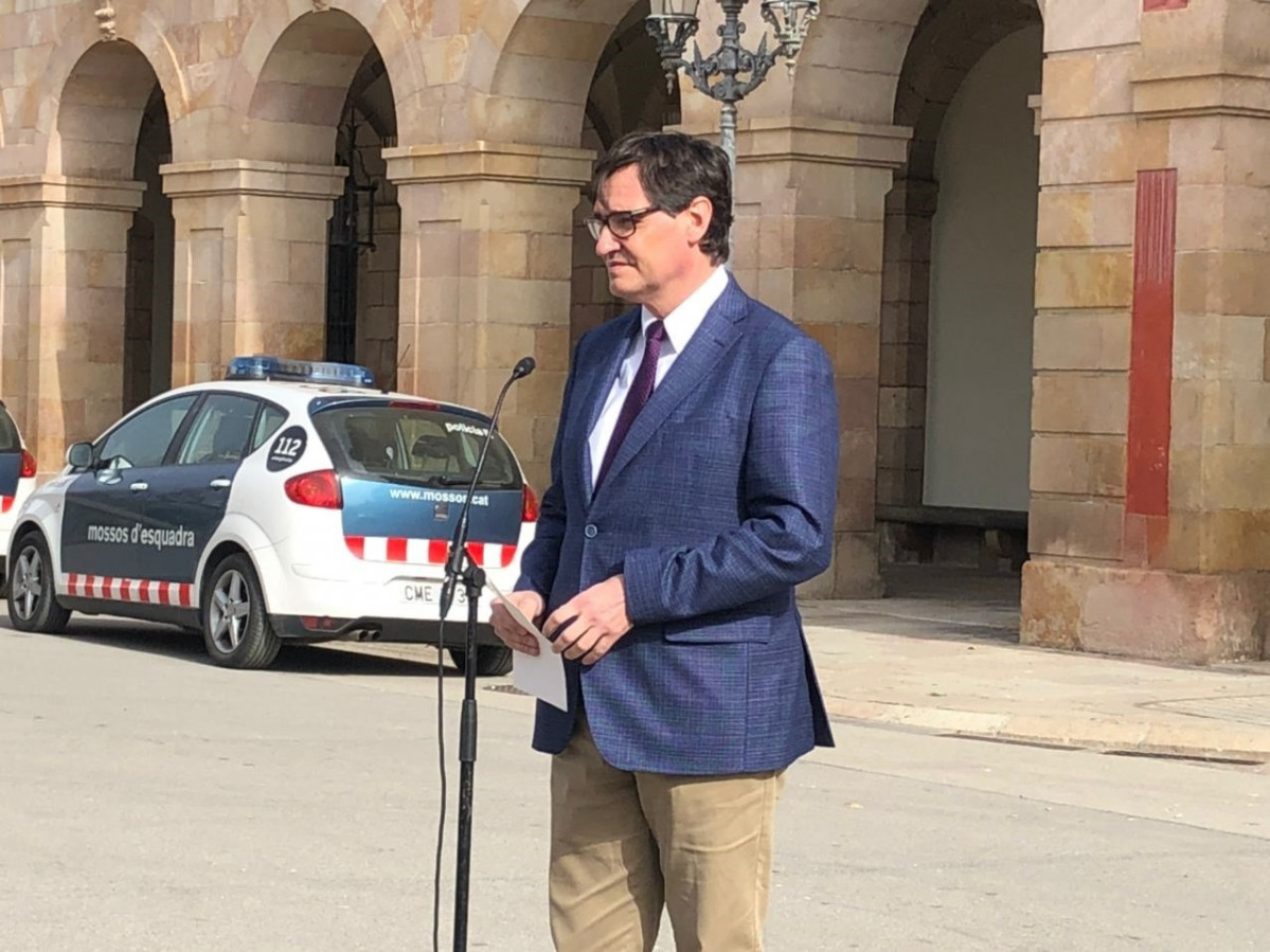 El candidat d'el PSC a la Presidència de la Generalitat, Salvador Illa