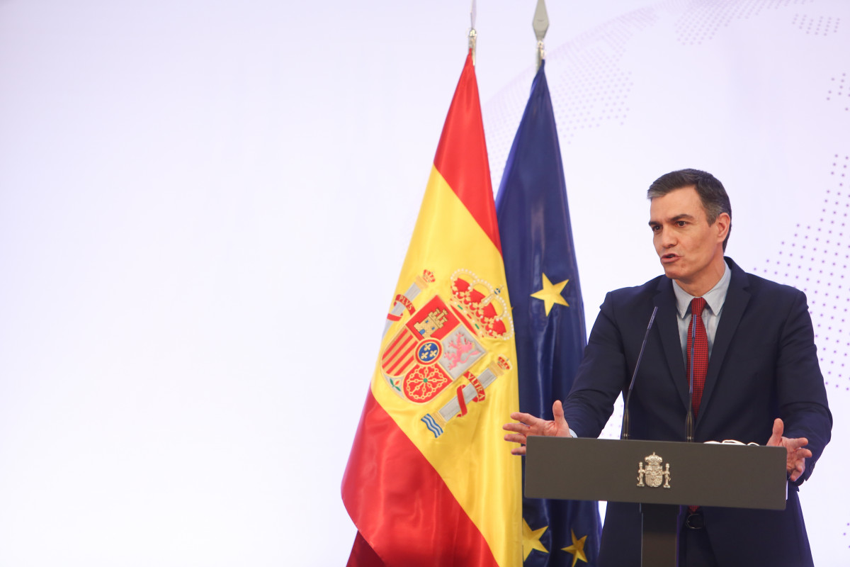 El president de Govern, Pedro Sánchez;