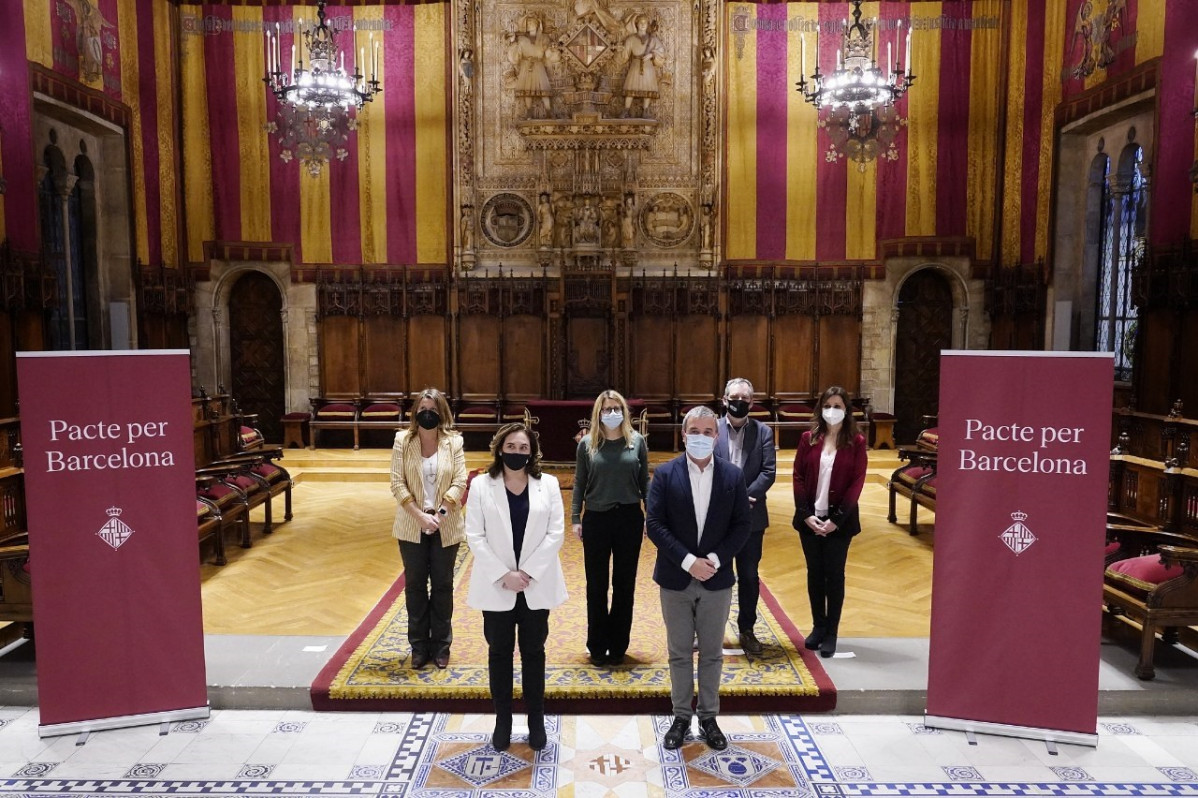 EuropaPress 3607913 eva parera bcn cambio Ada Colau bcomu elsa Artadi junts Jaume Collboni psc