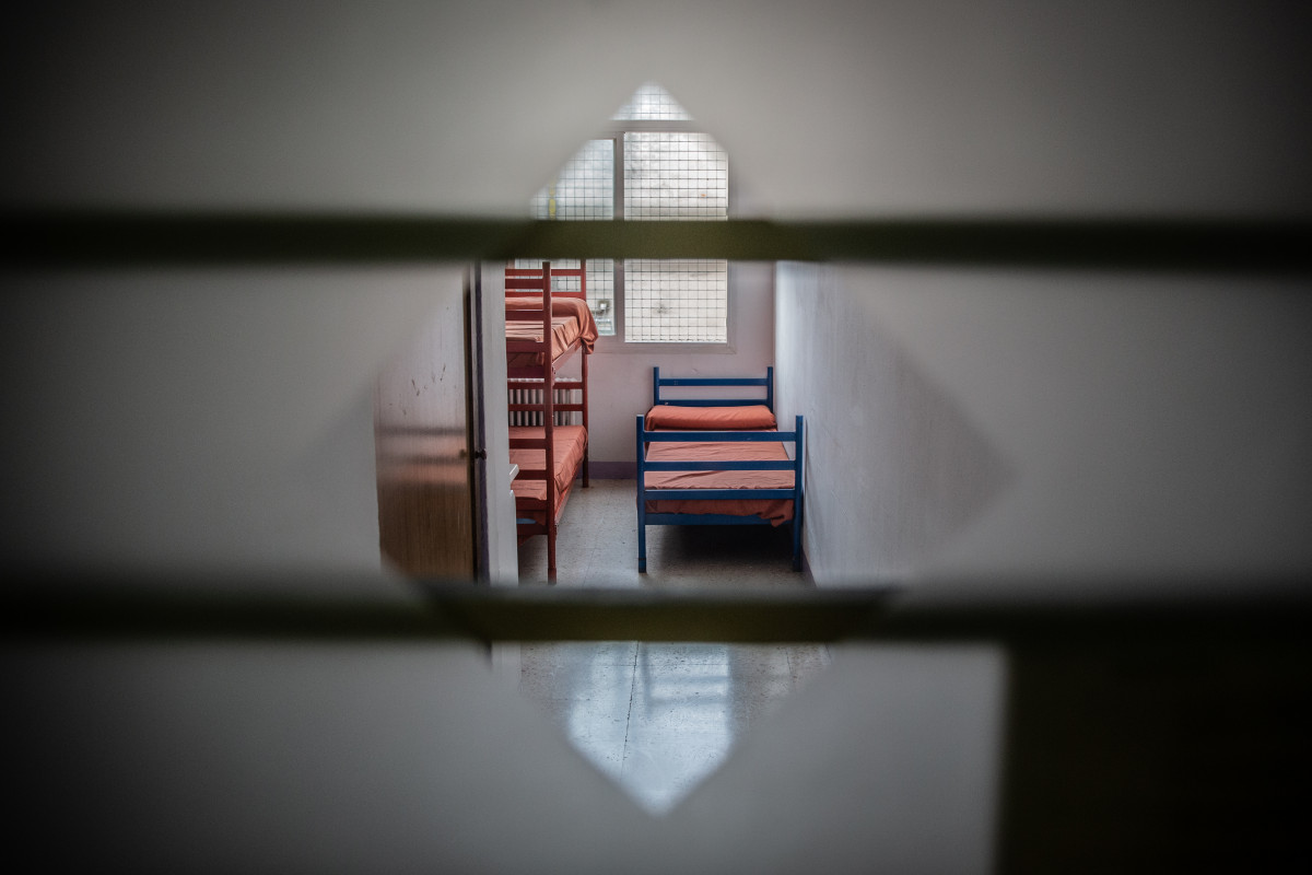 Una de les habitacions de el Centre Penitenciari de Dones de Barcelona Wad-Ras, a Barcelona (Espanya), a 15 de novembre de el 2019.