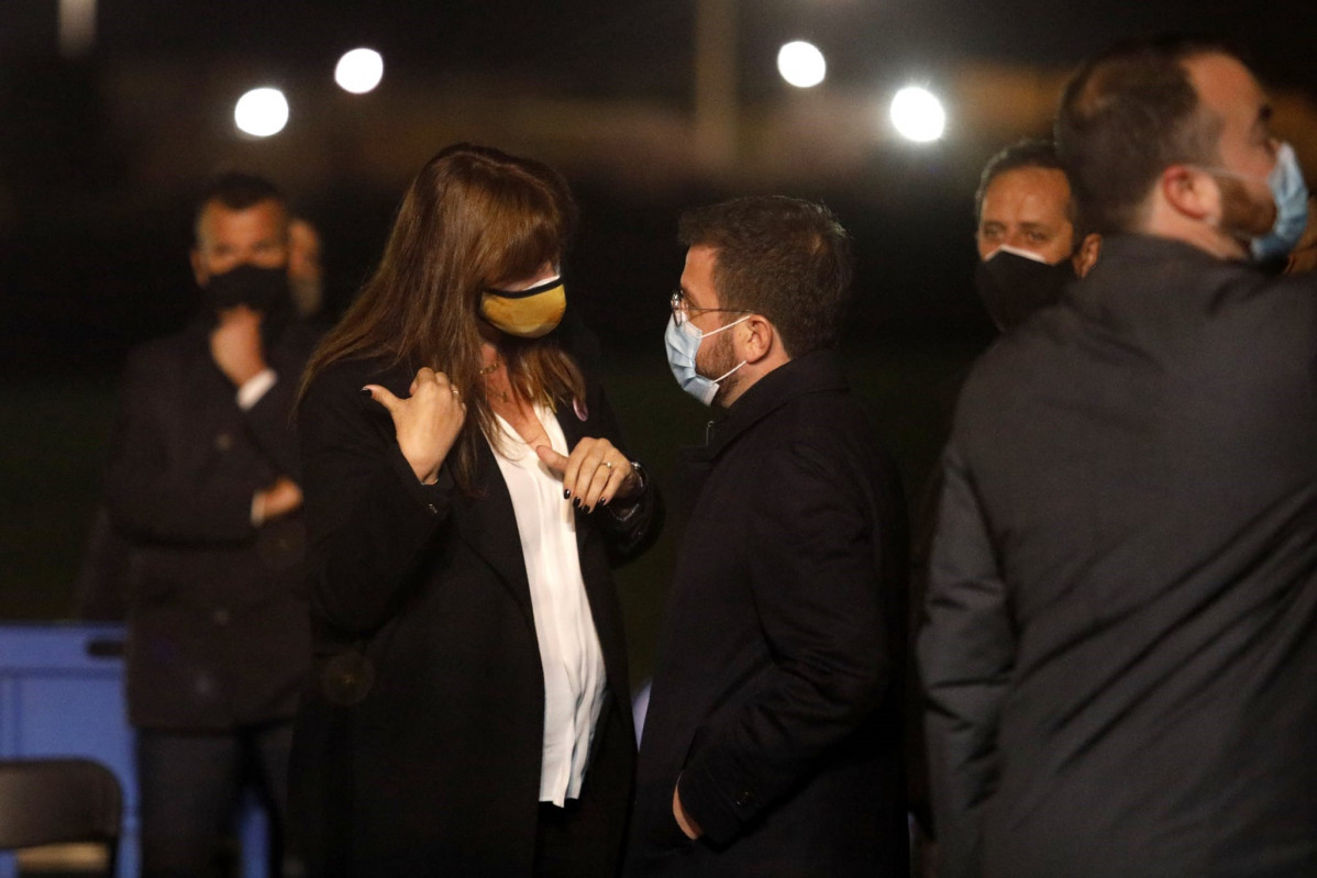 EuropaPress 3600113 candidata junts presidència generalitat laura borras parla vicepresident