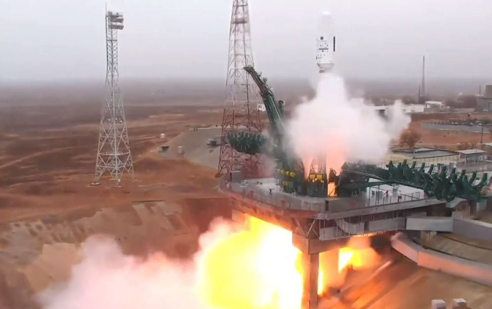 L'Enxaneta s'enlaira dins de 01:00 nau Amb altres nanosatèl·lits a l'Kazakhstan.
