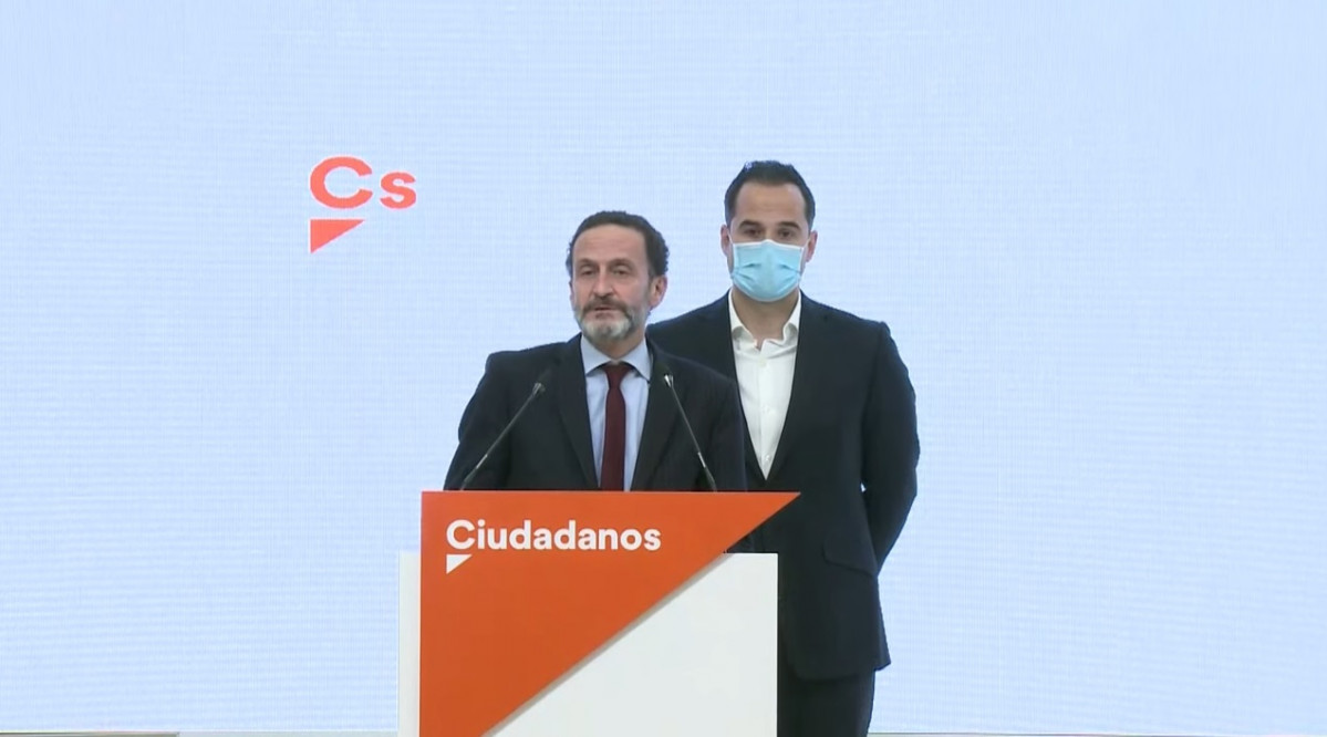 Edmundo Bal, al costat de l'exvicepresident de la Comunitat de Madrid, Ignacio Aguado