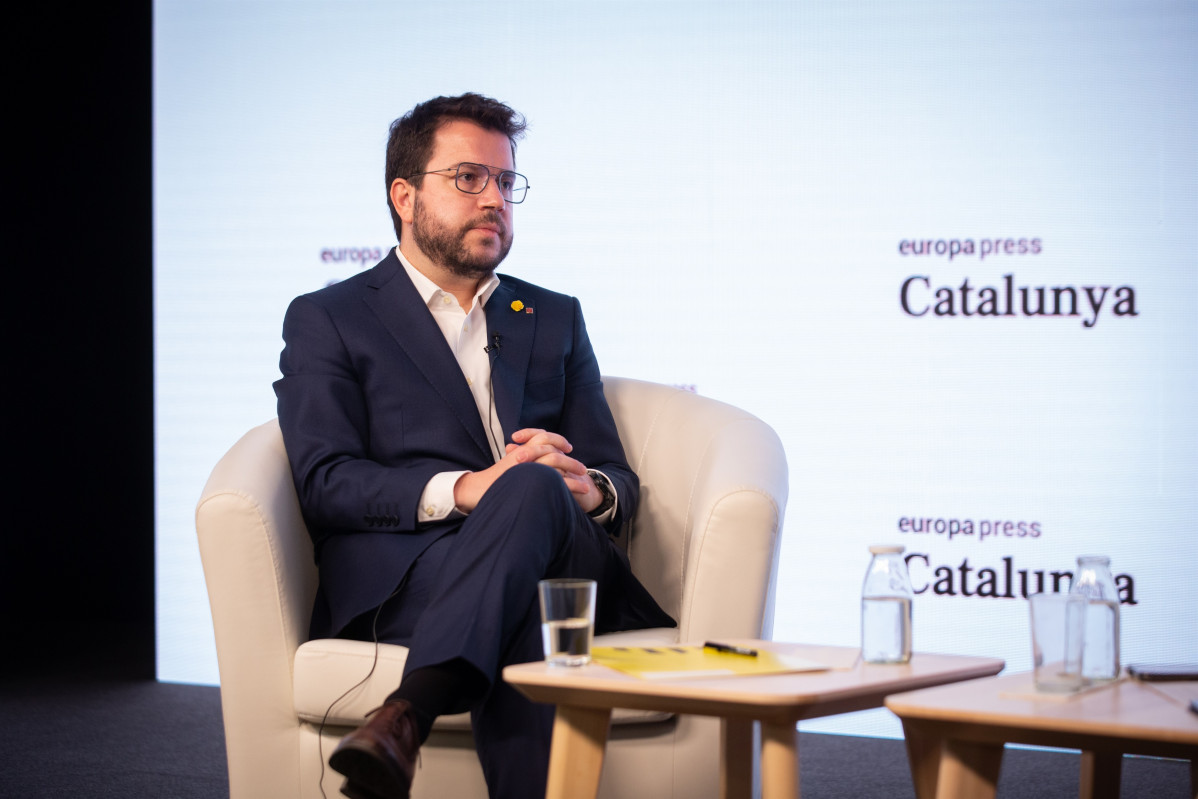 Arxiu - Arxiu - El vicepresident de la Generalitat en funcions i candidat d'ERC a la Presidència de la Generalitat, Pere Aragonès (Arxiu)
