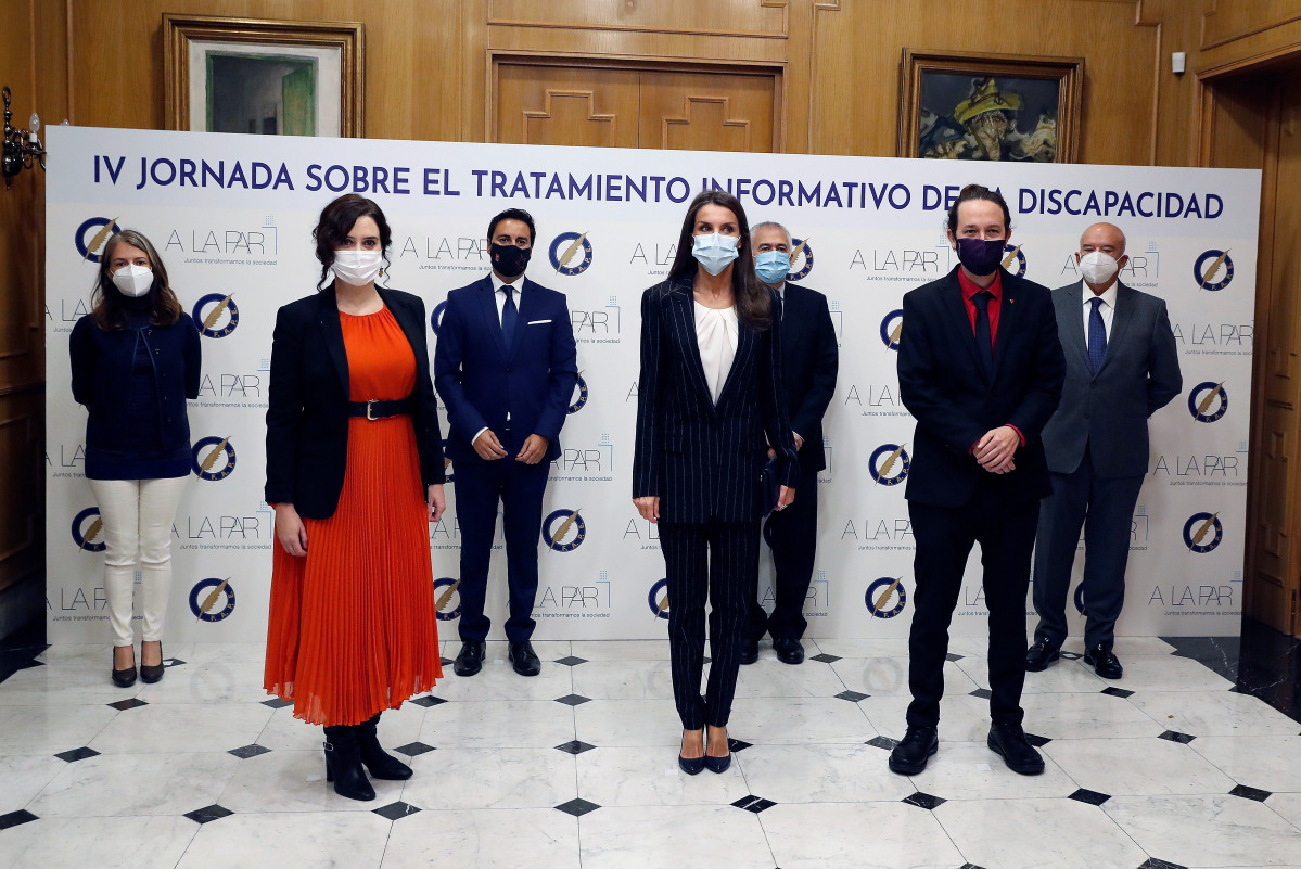 EuropaPress 3384428 i d presidenta comunitat madrid isabel diaz ayuso reina letizia