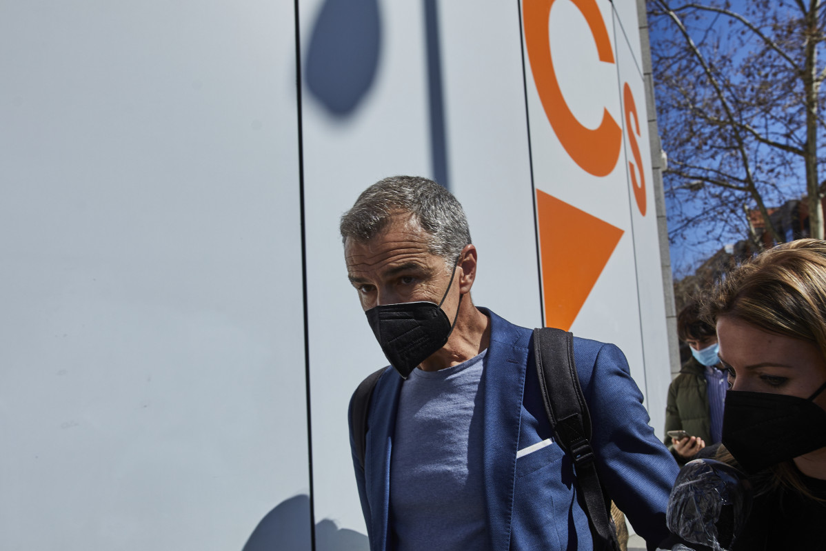 Toni Cantó, exportaveu de Ciutadans a les Corts Valencianes.
