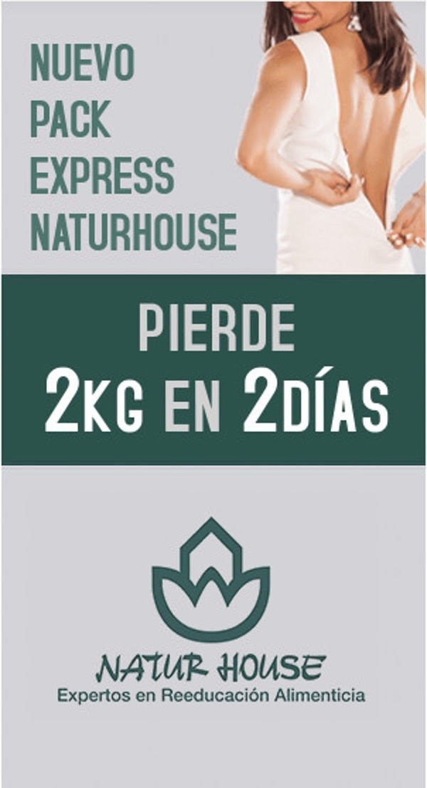 Anunci de Naturhouse en què s'afirma que amb el seu producte es poden perdre dos quilos en dos dies, denunciat per Facua
