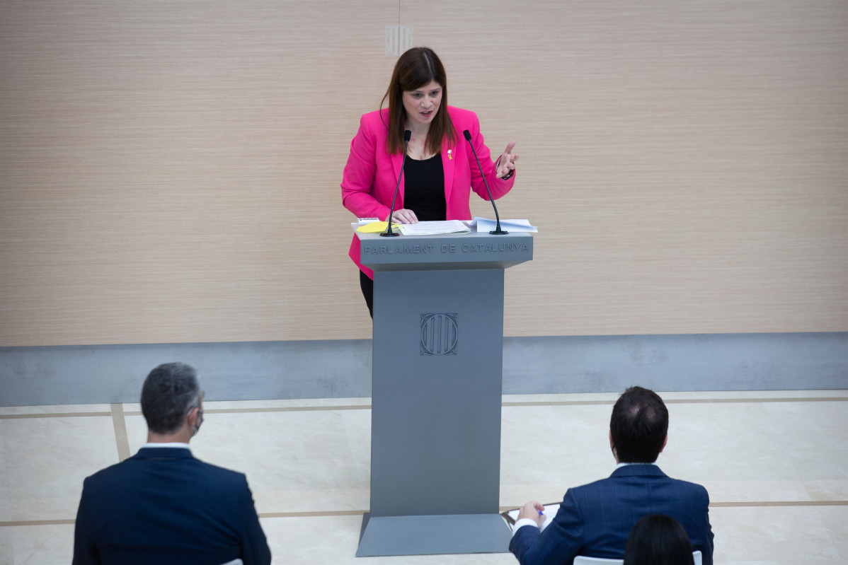 La Portaveu de Junts a Parlament, Gemma Geis.