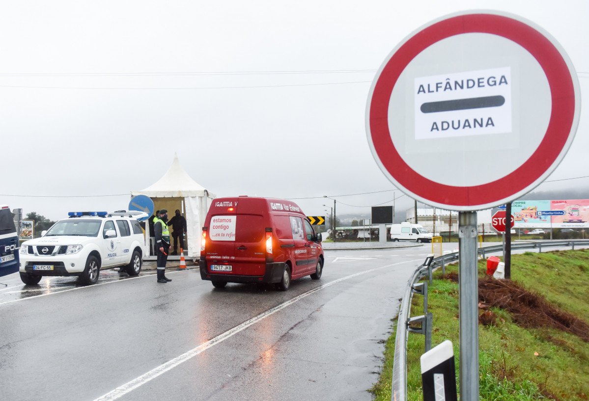 Arxiu - Control a la frontera entre Portugal i Espanya