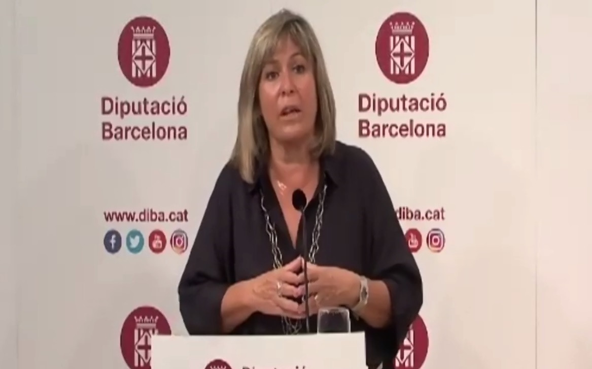 La presidenta de l'Diputació de Barcelona, Núria Marín.