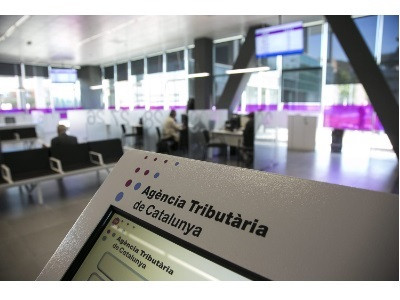 Arxiu - Un ordinador a l'Agència Tributària de Catalunya