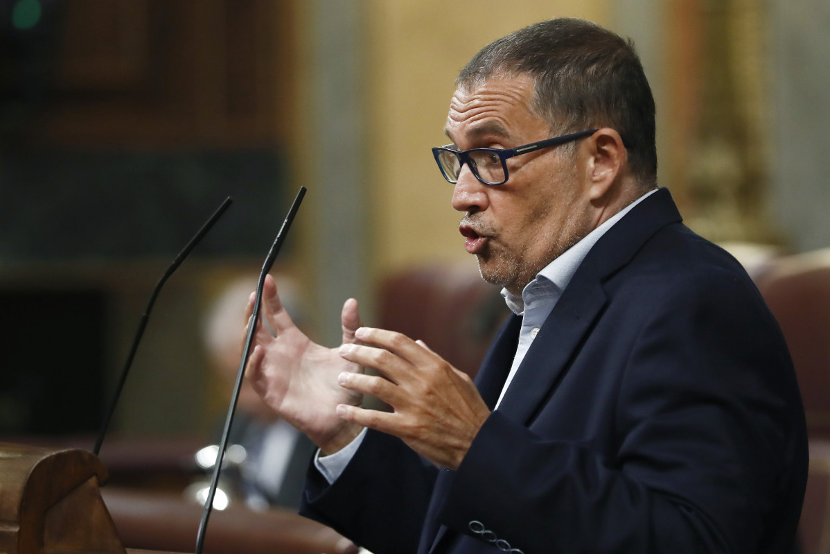 El diputat de Junts Per Catalunya Jaume Alonso-Cuevillas al Congrés dels Diputats (Imatge d'arxiu)
