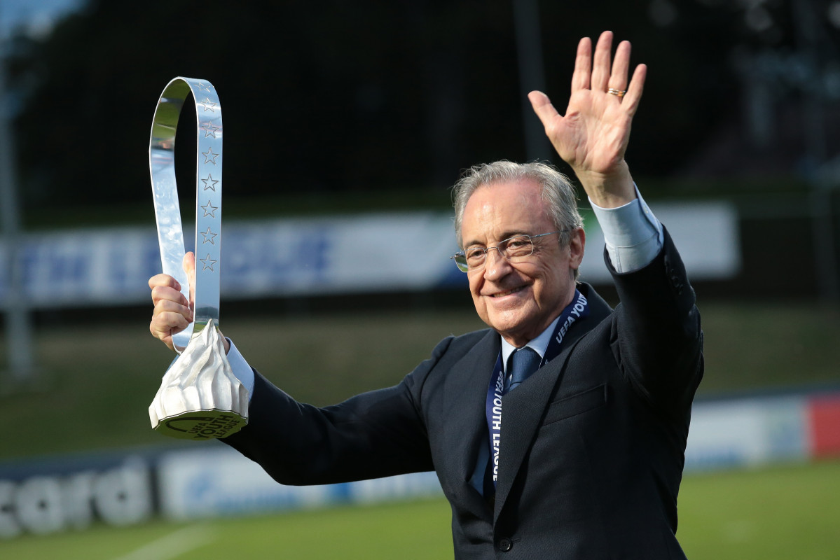 Arxiu - El president de el Reial Madrid, Florentino Pérez
