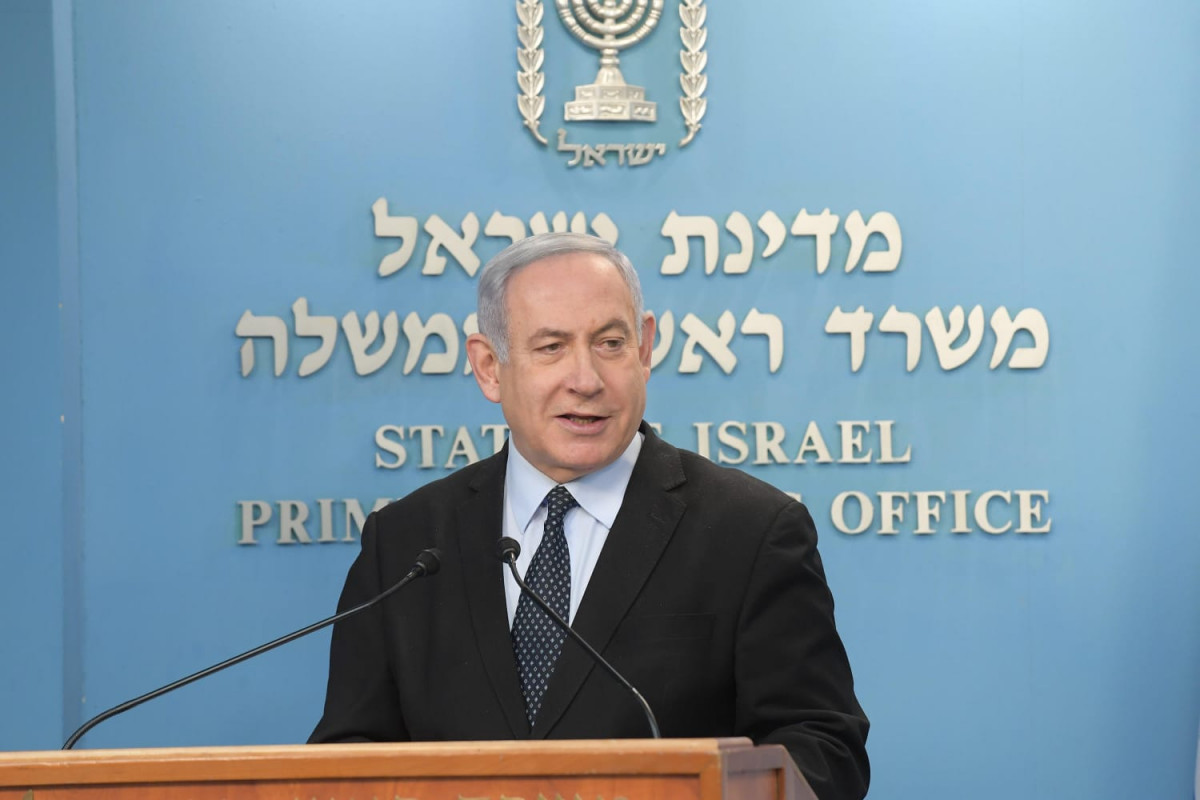 El primer Ministre d'Israel, Benjamin Netanyahu
