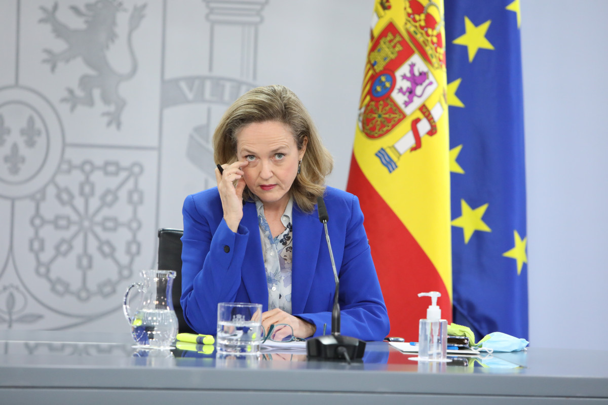Arxiu - La vicepresidenta segona i ministra d'Afers Econòmics i Transformació Digital, Nadia Calviño