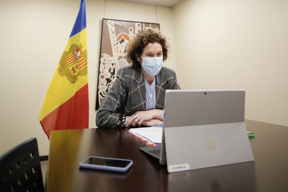La ministra d'Afers Exteriors d'Andorra, Maria Ubach.
