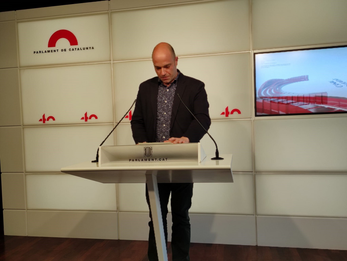 El portavoz adjunto del PSC-Units en el Parlament