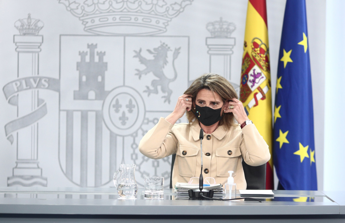 Arxiu - La vicepresidenta quarta i ministra per a la Transició Ecològica i el Repte Demogràfic, Teresa Ribera. Foto d'arxiu.