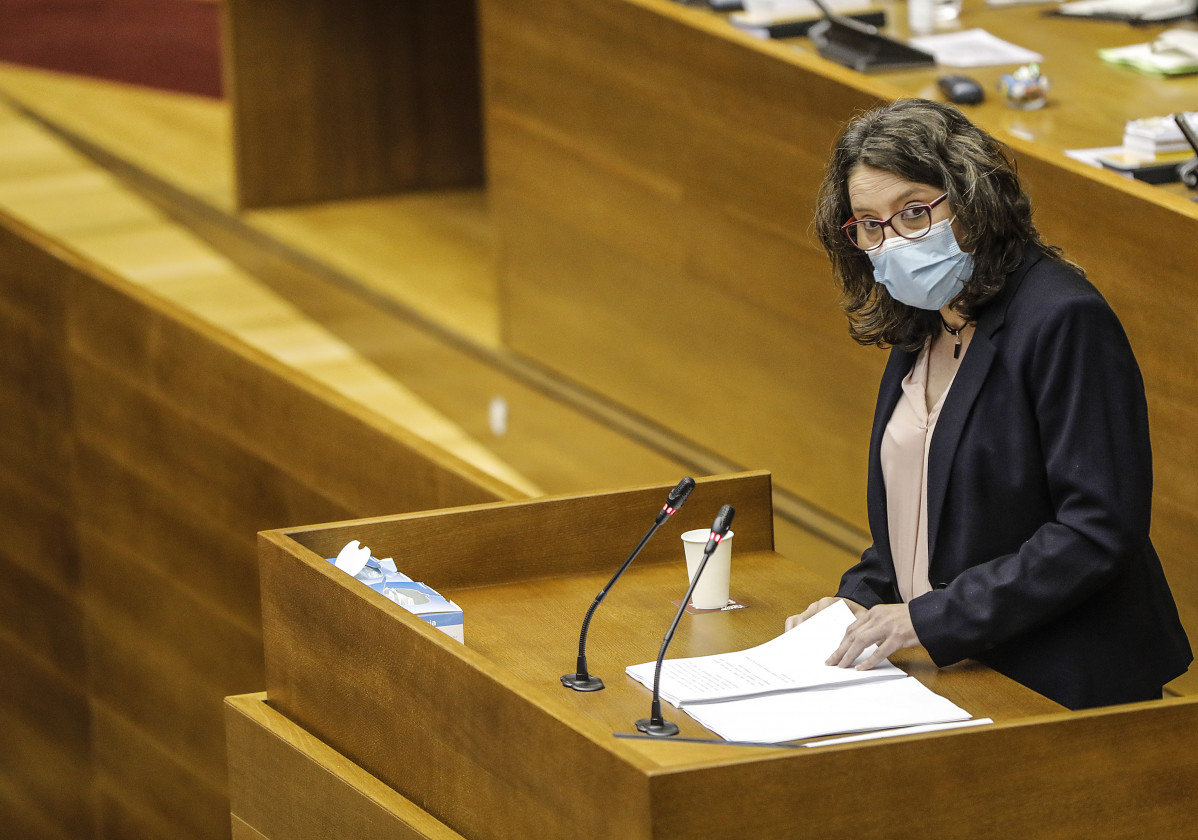 La vicepresidenta de la Generalitat i consellera d'Igualtat, Mònica Oltra