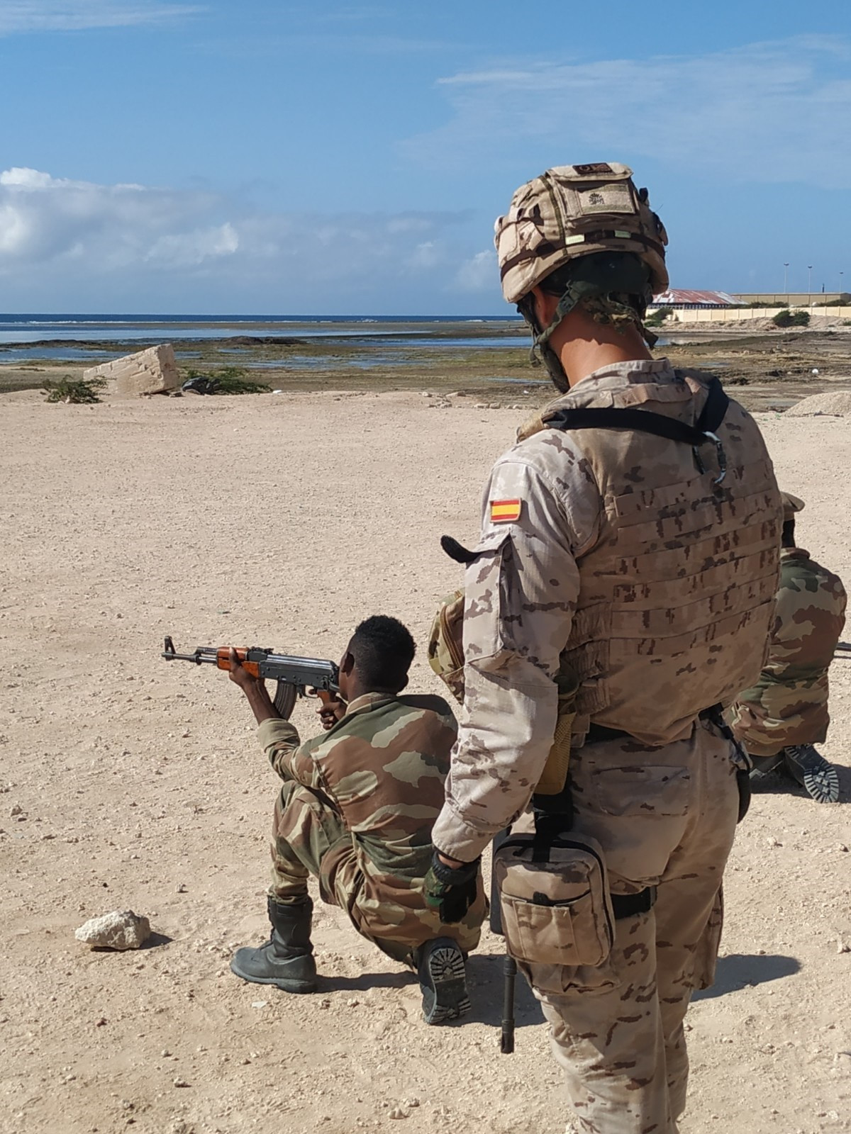 Militar espanyol a la missió de la UE a Somàlia