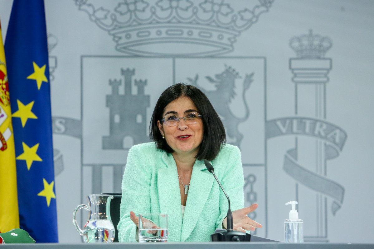 La ministra de Sanitat, Carolina Darias