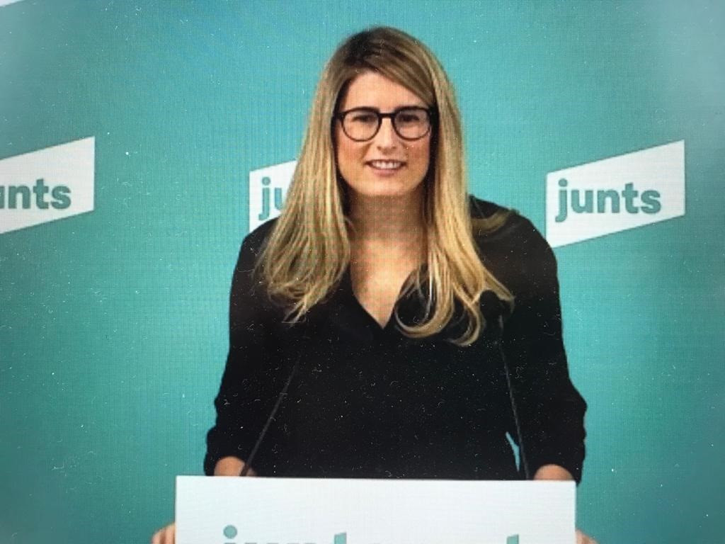 La vicepresidenta de Junts, Elsa Artadi