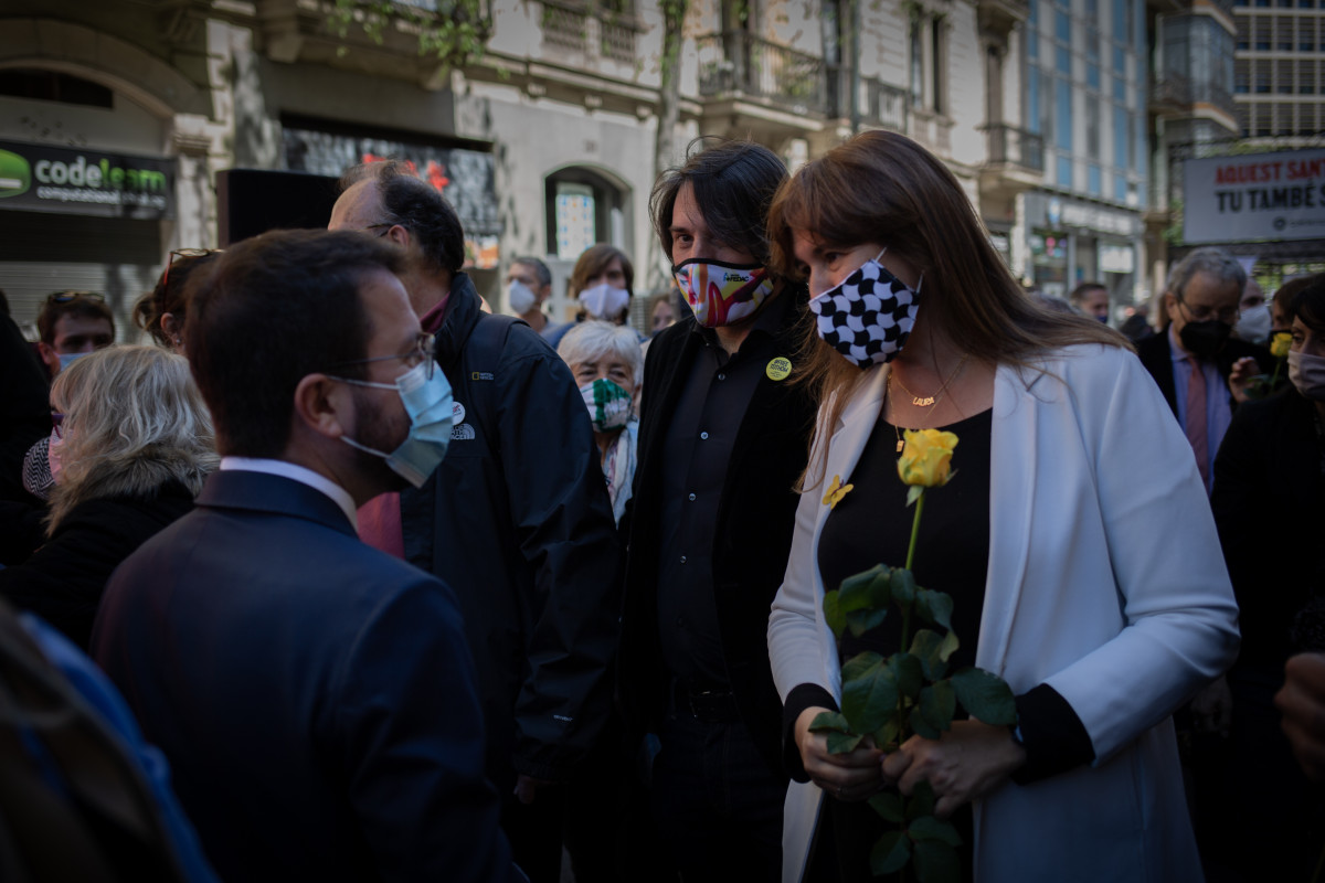 EuropaPress 3660883 vicepresident govern funcions pere aragones presidenta parlament laura