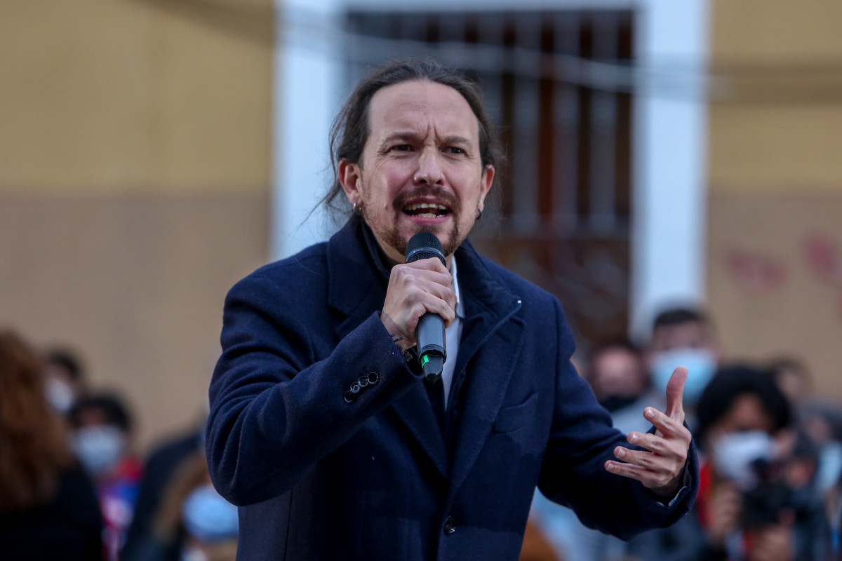 Arxiu - El candidat d'Unides Podem a la presidència de la Comunitat de Madrid, Pablo Iglesias.