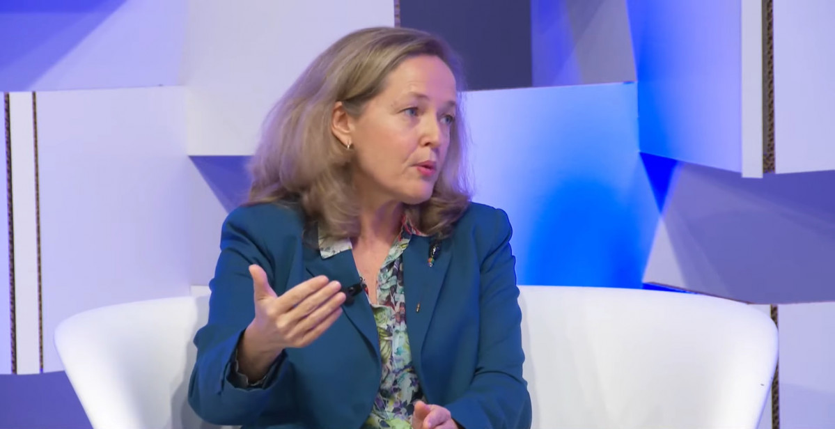 La vicepresidenta segona i ministra d'Afers Econòmics, Nadia Calviño.