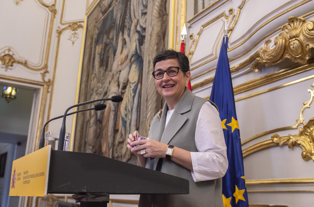La ministra d'Afers Exteriors, Unió Europea i Cooperació, Arancha González Laya
